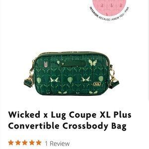 Wicked-Lug Coupe XL Plus Convertible Crossbody Bag